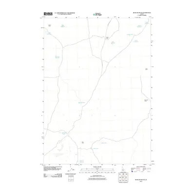 2010 Map of Bear Den Butte, 2010 Print