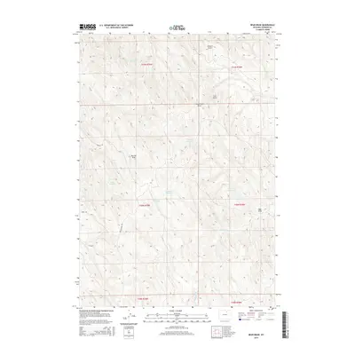 2015 Map of Bear Draw, 2015 Print