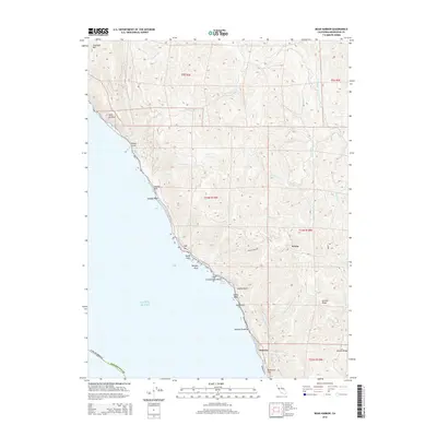 2015 Map of Bear Harbor, 2015 Print