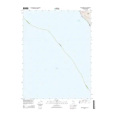 2015 Map of Bear Harbor OE W, 2015 Print