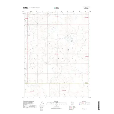 2017 Map of Bear Hill, 2017 Print