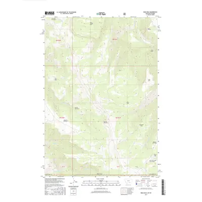 2017 Map of Bear Hole, 2017 Print