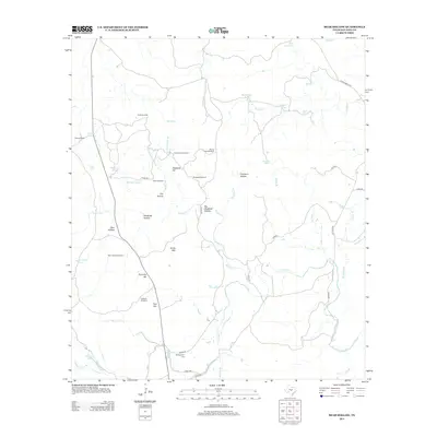 2012 Map of Bear Hollow, 2012 Print