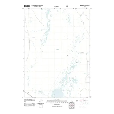 2011 Map of Bear Island, 2011 Print