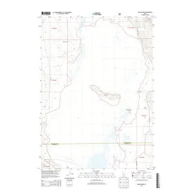2013 Map of Bear Island, 2013 Print