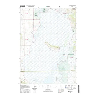 2017 Map of Bear Island, 2017 Print