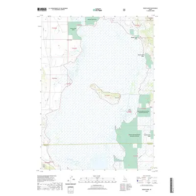 2020 Map of Bear Island, 2020 Print