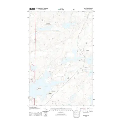 2013 Map of Bear Island, 2013 Print