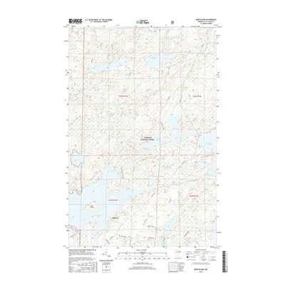 2016 Map of Bear Island, 2016 Print