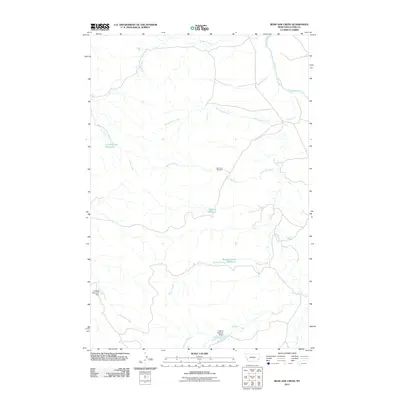 2011 Map of Bear Jaw Creek, 2011 Print