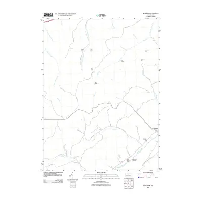 2010 Map of Bear Knob, 2010 Print