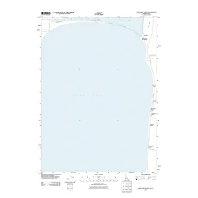 2011 Map of Bear Lake North, 2011 Print