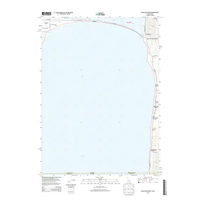 2013 Map of Bear Lake North, 2013 Print