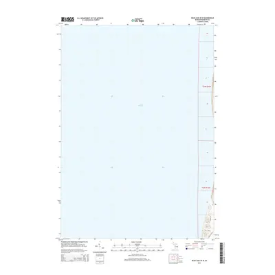 2014 Map of Bear Lake OE W, 2014 Print