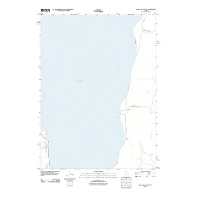 2010 Map of Bear Lake South, 2010 Print