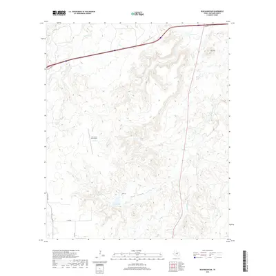 2019 Map of Bear Mountain, 2019 Print