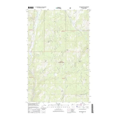 2017 Map of Bear Mountain, 2017 Print