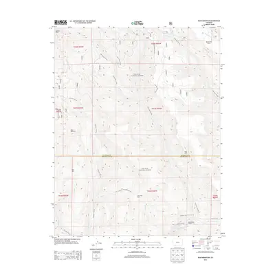 2013 Map of Bear Mountain, 2013 Print