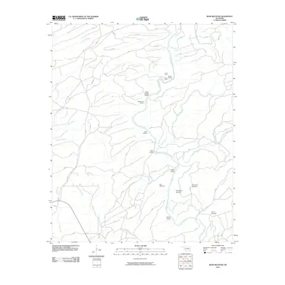 2010 Map of Bear Mountain, 2010 Print