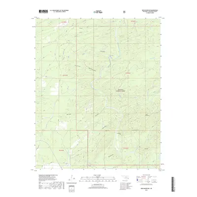 2018 Map of Bear Mountain, 2018 Print
