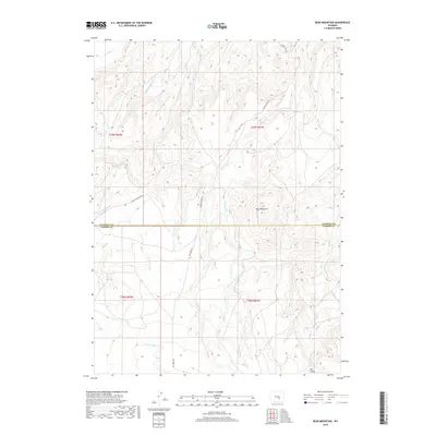 2018 Map of Bear Mountain, 2018 Print