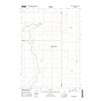 2017 Map of Bear Park West, 2017 Print