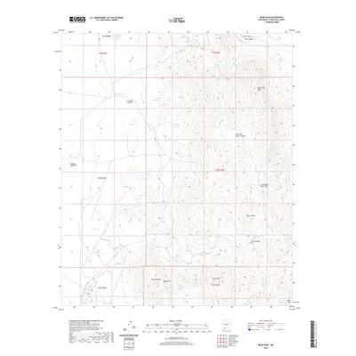 2020 Map of Bear Peak, 2020 Print