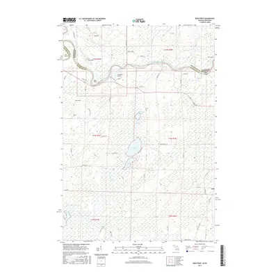 2017 Map of Bear Point, 2017 Print