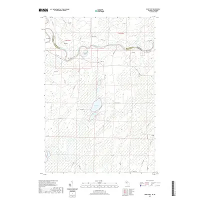 2019 Map of Bear Point, 2019 Print