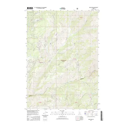 2017 Map of Bear River, 2017 Print