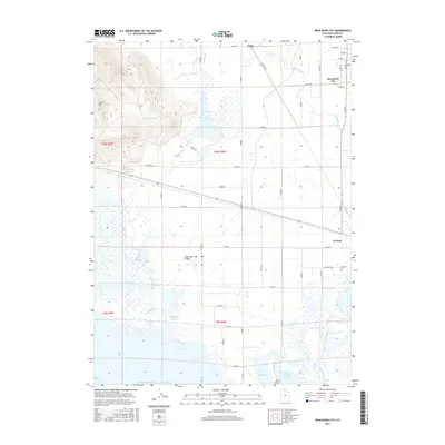 2017 Map of Bear River City, 2017 Print