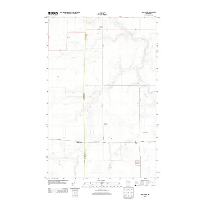 2013 Map of Bear River, 2013 Print