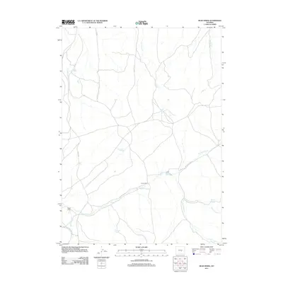 2012 Map of Bear Spring, 2012 Print