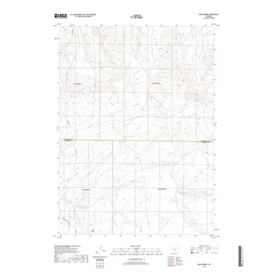 2017 Map of Bear Spring, 2017 Print