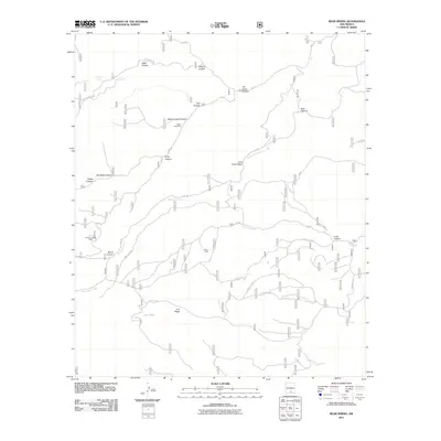2011 Map of Bear Spring, 2011 Print