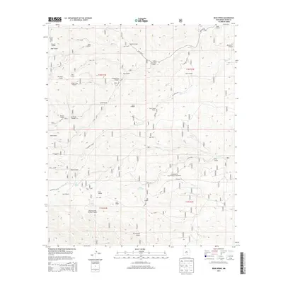 2013 Map of Bear Spring, 2013 Print