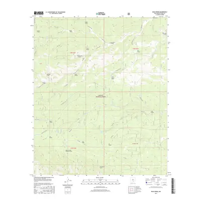 2017 Map of Bear Spring, 2017 Print