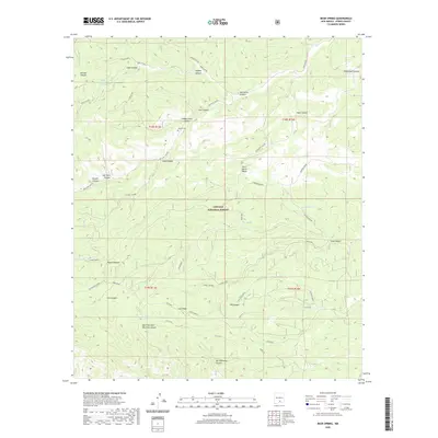 2020 Map of Bear Spring, 2020 Print