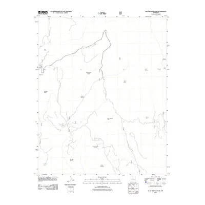 2011 Map of Bear Springs Peak, 2011 Print