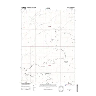 2013 Map of Bear Trap Cave, 2013 Print