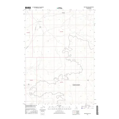2017 Map of Bear Trap Cave, 2017 Print