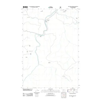 2011 Map of Bear Trap Creek, 2011 Print