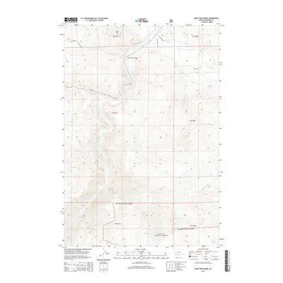 2014 Map of Bear Trap Creek, 2014 Print