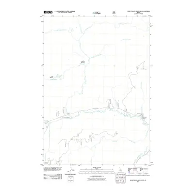 2011 Map of Bear Valley Mountain, 2011 Print