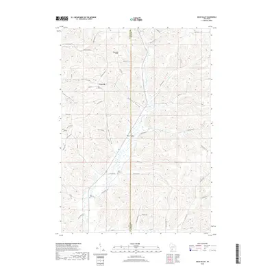 2018 Map of Bear Valley, 2018 Print