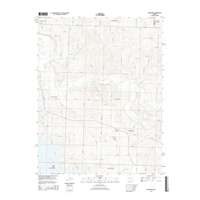 2015 Map of Bearcreek, 2015 Print