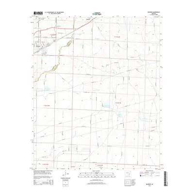 2014 Map of Bearden, 2014 Print