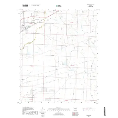 2020 Map of Bearden, 2020 Print