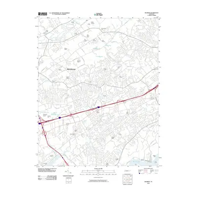 2010 Map of Bearden, 2010 Print