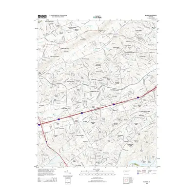 2014 Map of Bearden, 2014 Print